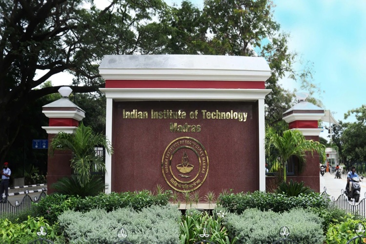 Welcome sign at Indian Institute of Technology Madras